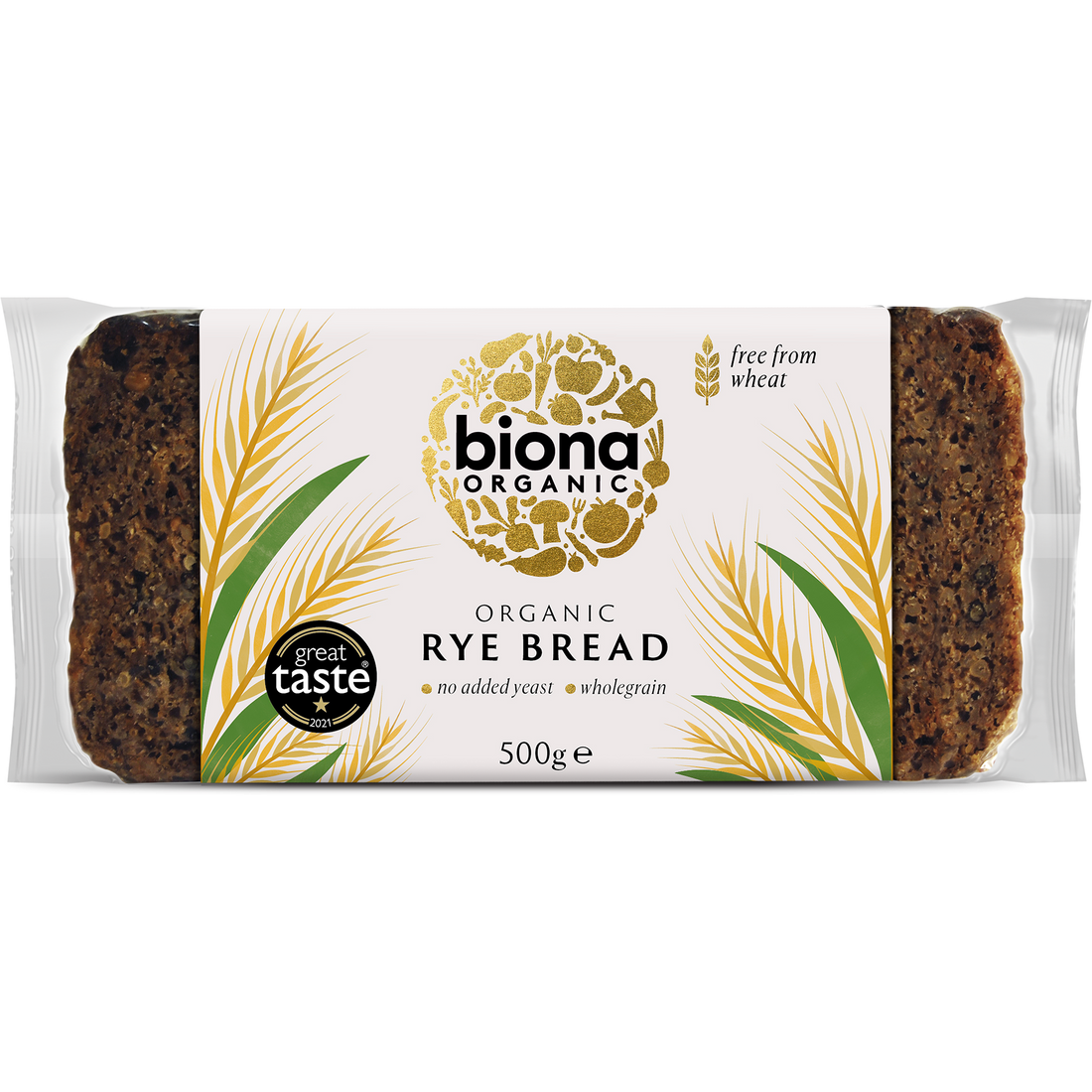 Biona Organic Rye Bread 500 G