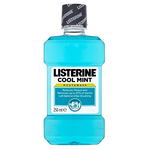 Listerine Cool Mint Mouthwash for Fresh Breath 250 Ml