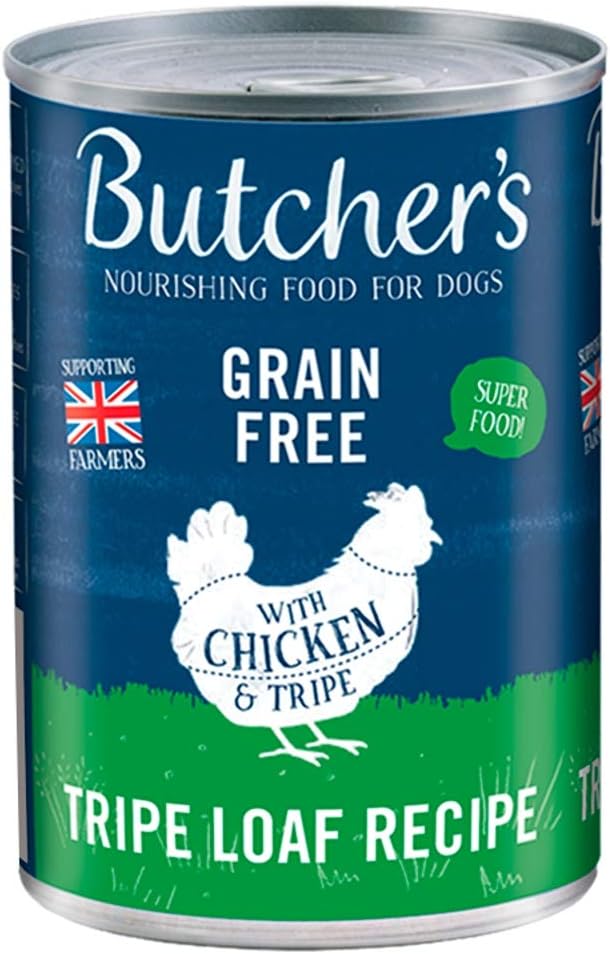 Butcher's Chicken & Tripe Loaf Recipe Dog Food, 400g