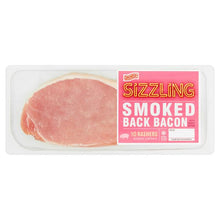 Load image into Gallery viewer, Sizzling Danish Smoked Back Bacon 300g
