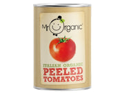 Mr Organic Whole Peeled Plum Tomatoes, 400g