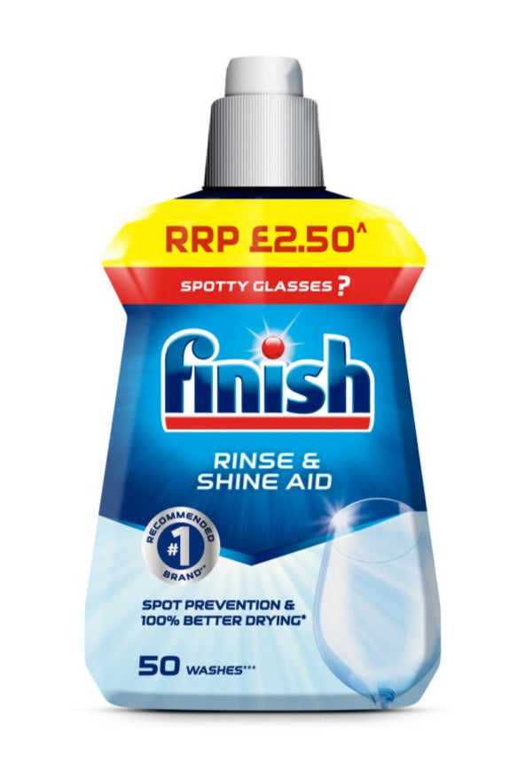 Finish Rinse Aid for Shinier and Drier Dishes 250mL