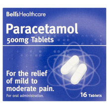 Load image into Gallery viewer, Paracetamol 500mg 16 tablets
