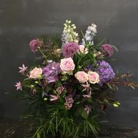 Dansk large purple bouquet bouquet