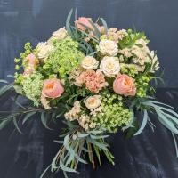 Dansk summer coral bouquet