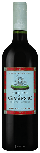 Château de Camarsac, Bordeaux Supérieur 2016 Half bottle