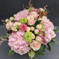 Dansk large pink handtied bouquet