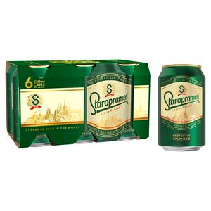 Staropramen Premium Czech Lager 6x330ml