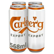Load image into Gallery viewer, Carlsberg Export Lager Beer 4x568ml

