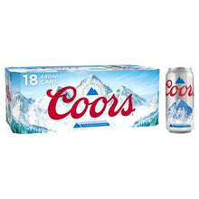 Load image into Gallery viewer, Coors Lager 18x440ml
