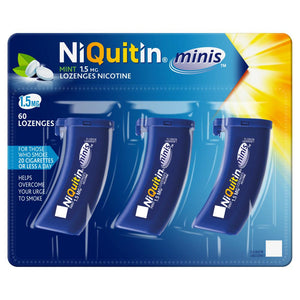 Niquitin Minis 1.5mg / 4mg Mint Pack of 60