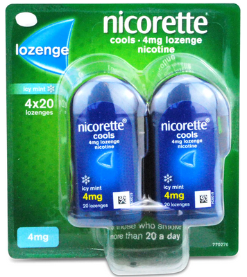 Nicorette Cools 80 Lozenges Mint 4mg