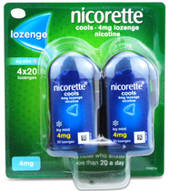 Nicorette Cools 80 Lozenges Mint 4mg